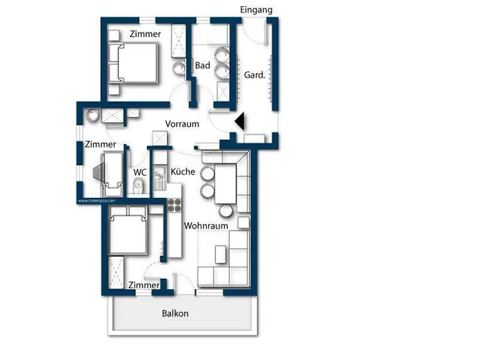 Haus Wildkarblick 6 Feriehus *